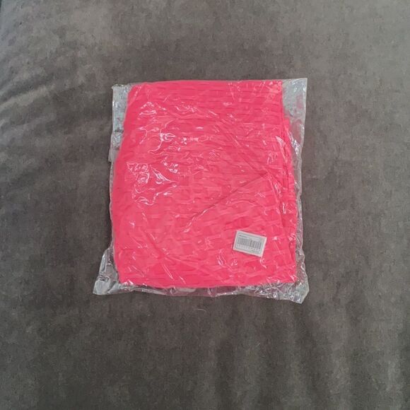 Women’s Leggings High Waisted Yoga Pants Textured Pink Butt Lift Size S NEW - Picture 13 of 13